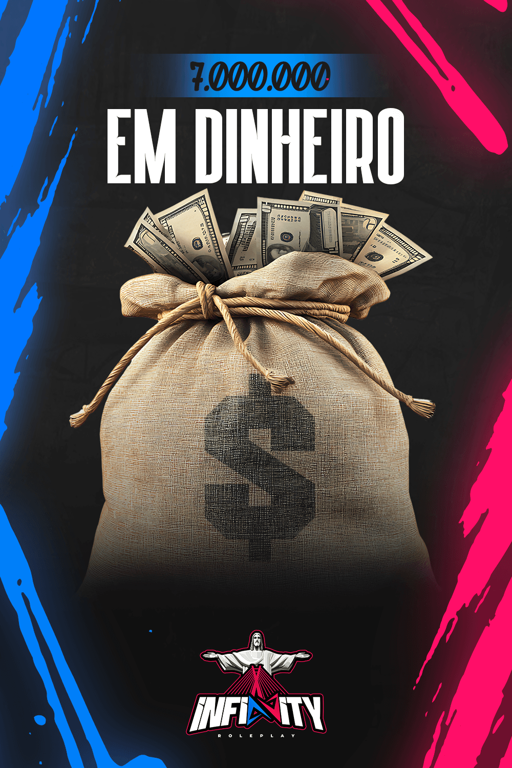 7.000.000 - Item premium para Infinity RP - € 74,99